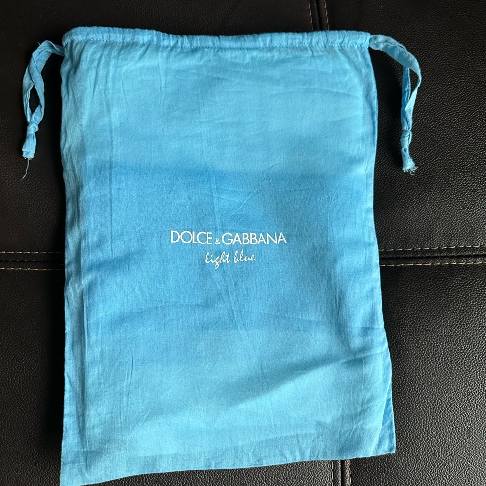 Dolce & Gabbana Light Blue Sarong